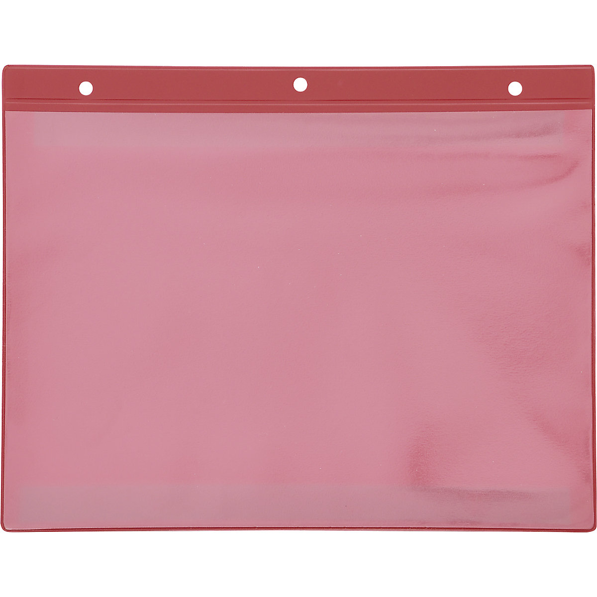 Porte-documents avec trous d'accrochage