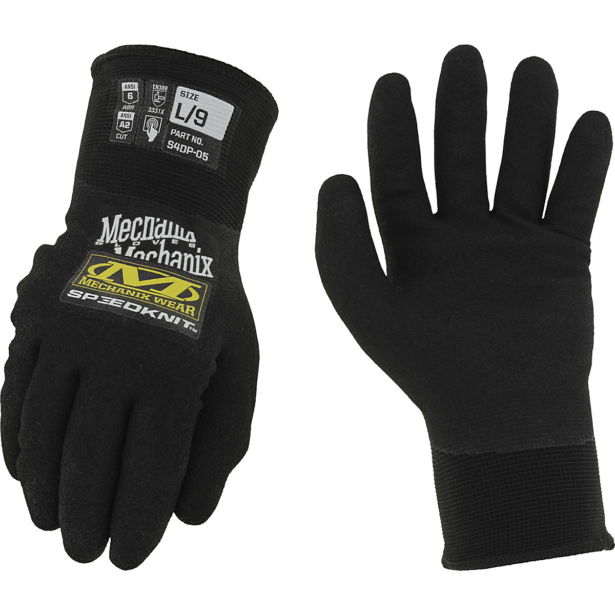 Gants de travail SpeedKnit Thermal S4DP05 – Mechanix Wear (Illustration du produit 3)-2