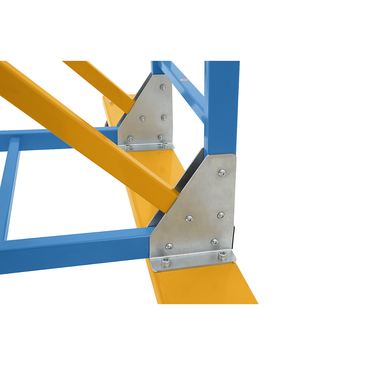 Escalera rodante con tarima – eurokraft pro (Imagen del producto 6)-5