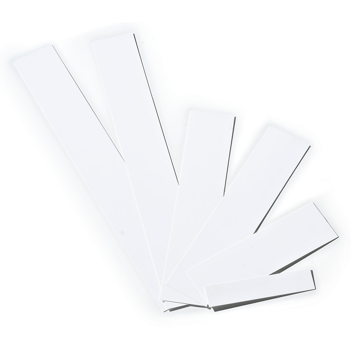 Etiquetas para caixa de armazenagem à vista