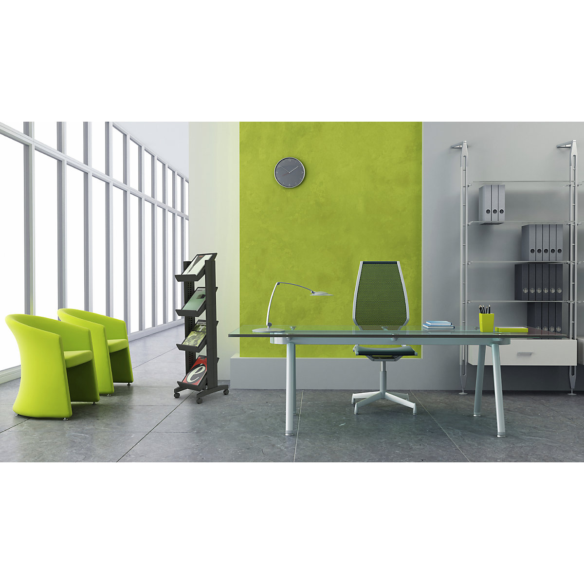 Expositor de prospetos em poliestireno – EasyDisplay (Imagem do produto 2)-1