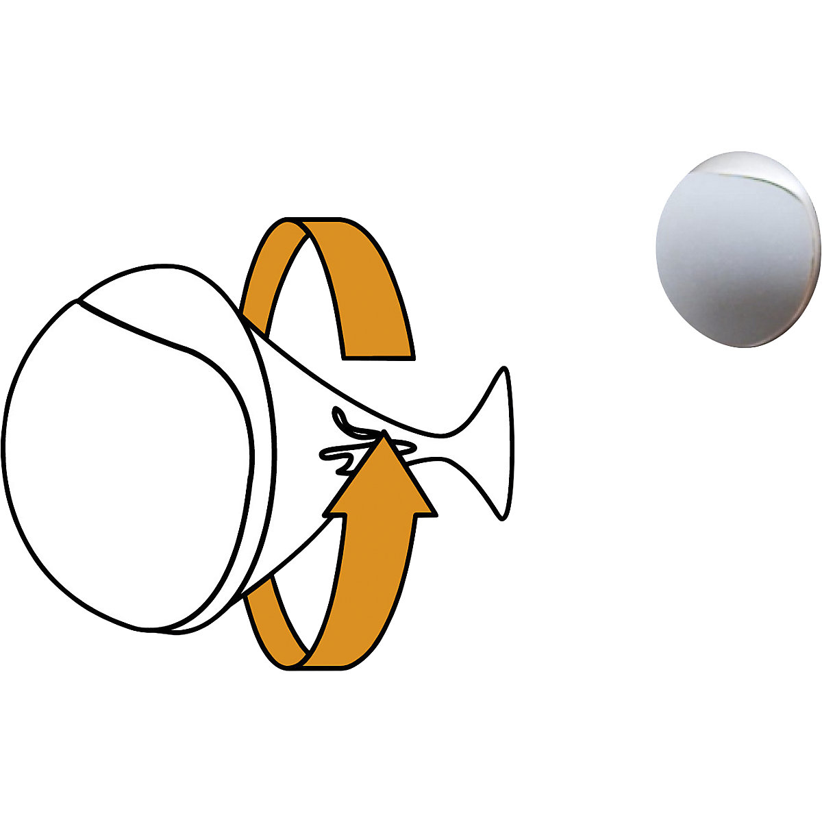 Batente de porta para parede SOG WALL – Wagner (Imagem do produto 4)-3