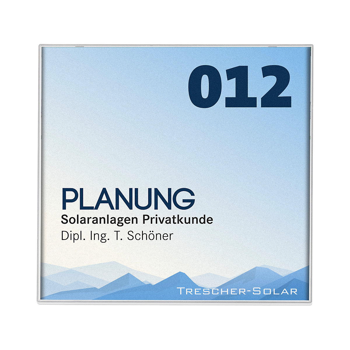 Placa para porta KAIRO Easy