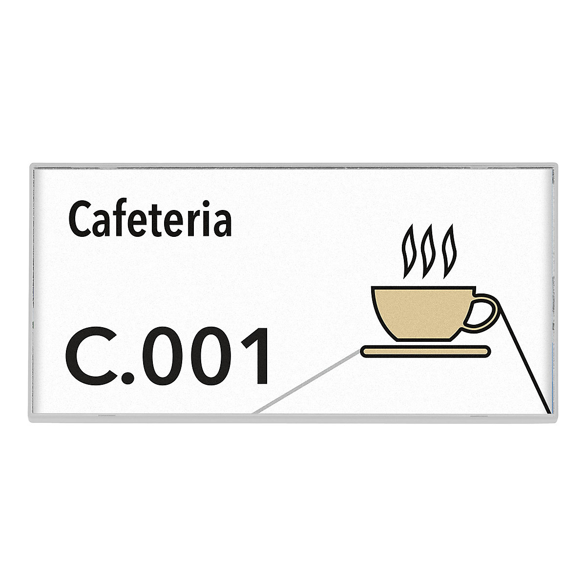 Placa para porta KAIRO Easy (Imagem do produto 4)-3