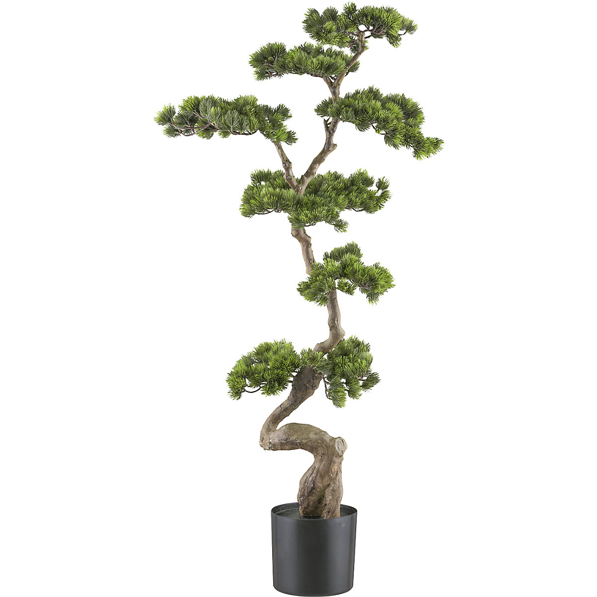 Planta artificial de pinheiro bonsai