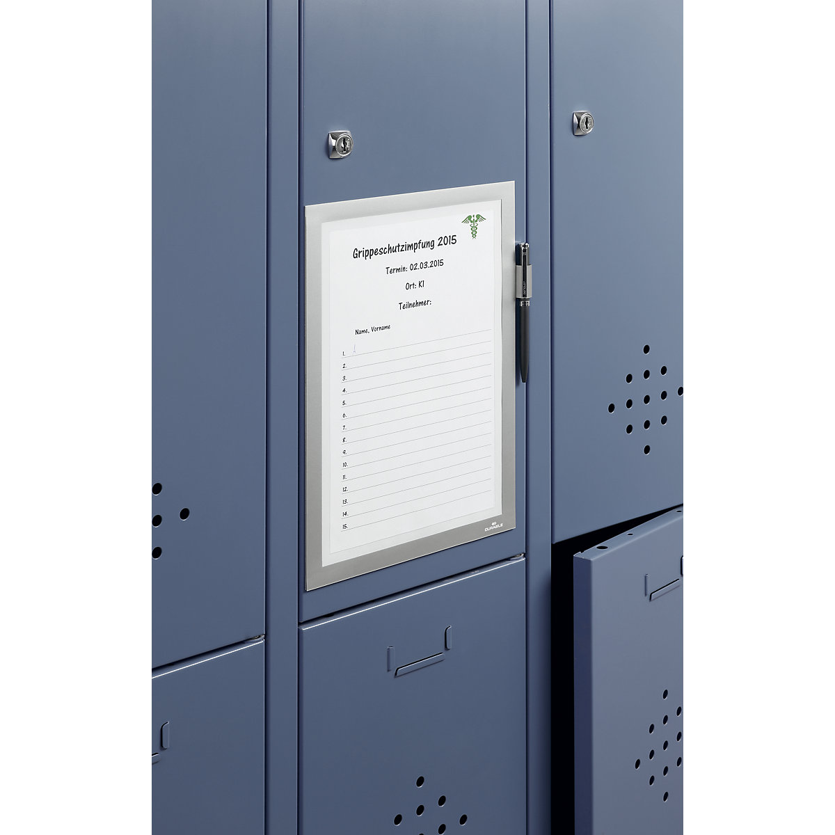 Caixilho de informação DURAFRAME® MAGNETIC NOTE A4 – DURABLE (Imagem do produto 2)-1