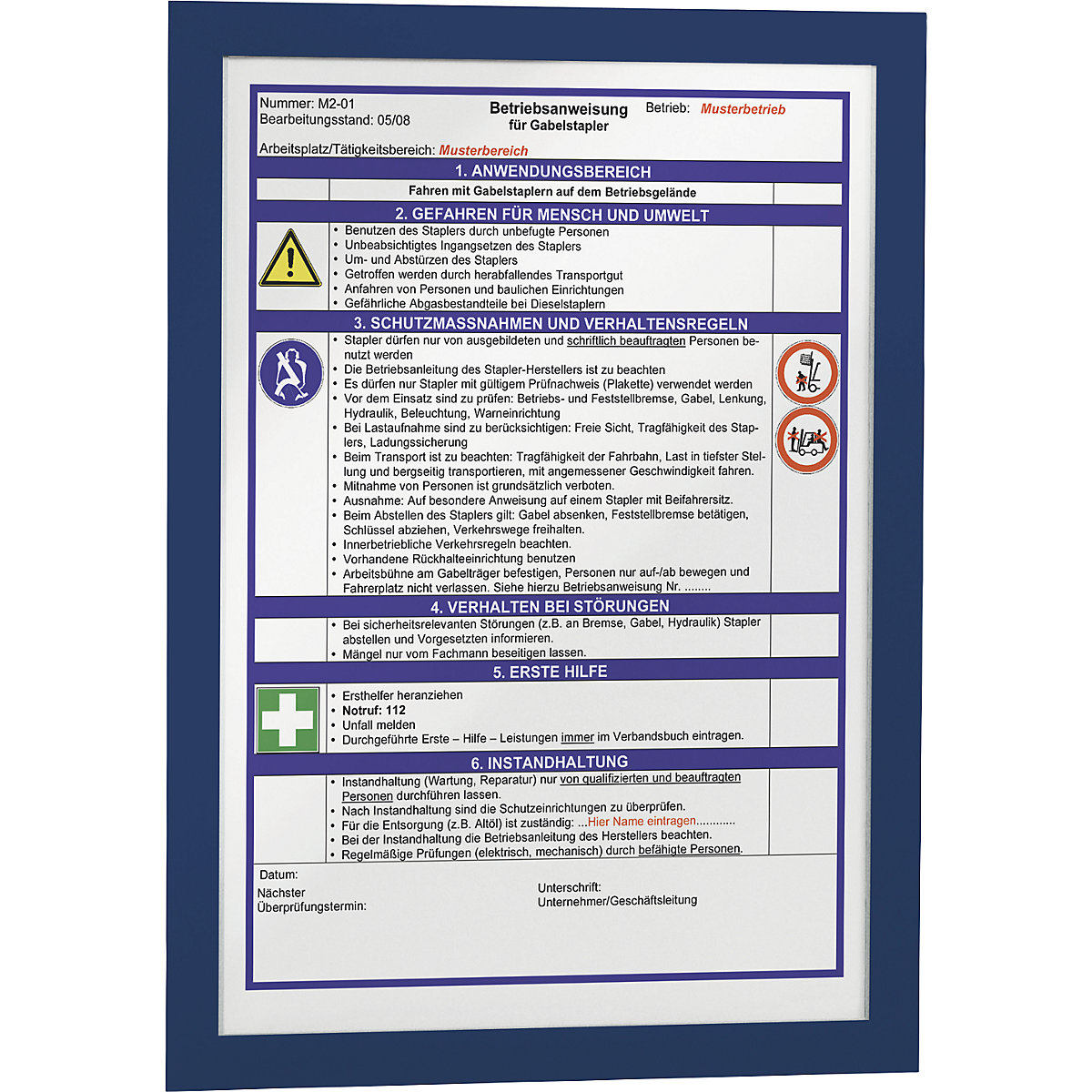 Caixilho de informação DURAFRAME® – DURABLE