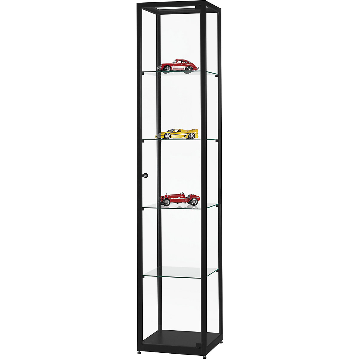 Vitrine, altura 1984 mm, sem iluminação