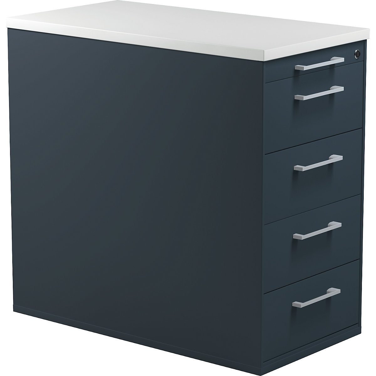 Bloco de gavetas com rodapé – mauser