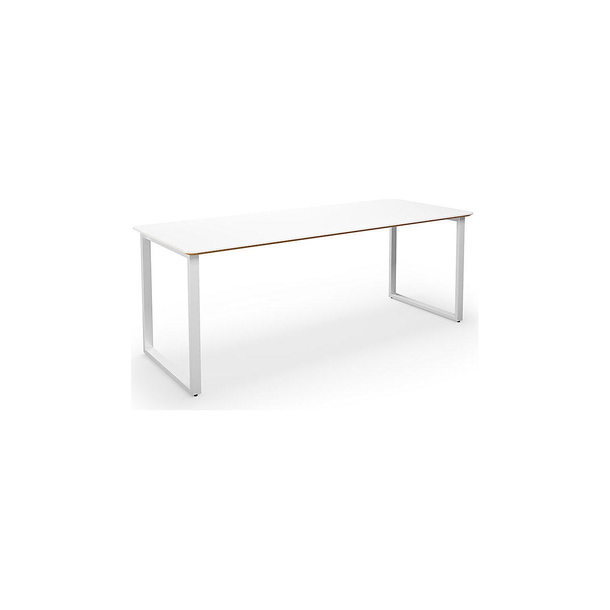 Mesa multiusos DUO-O Trend, tampo reto, cantos arredondados