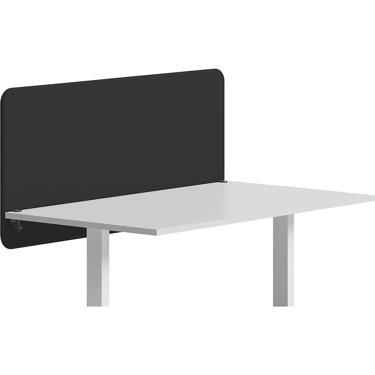 Divisória acústica de mesa standard com cantos arredondados (Imagem do produto 2)-1