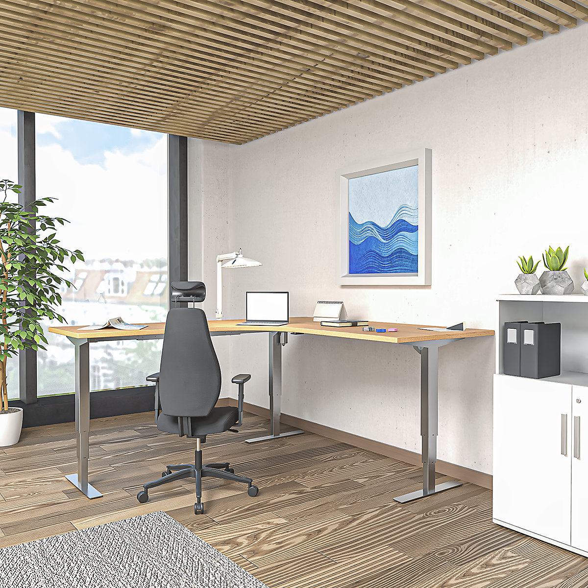 Secretária Atlanta, regulação elétrica da altura (Imagem do produto 6)-5