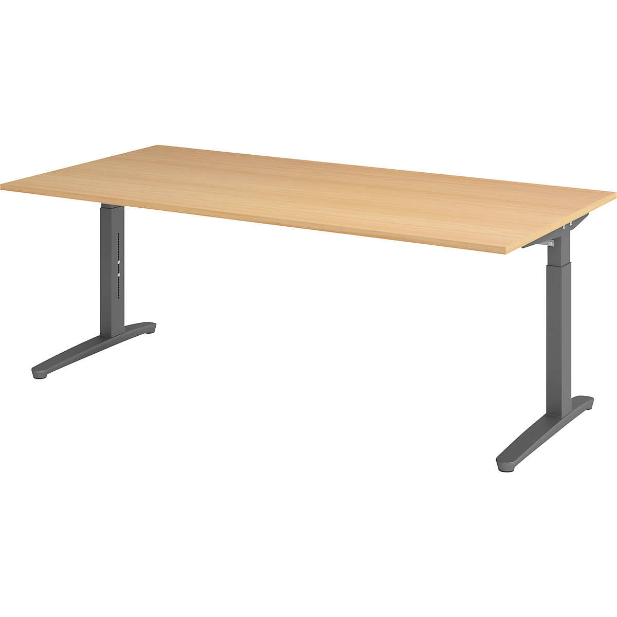 Secretária com estrutura de pés em C ANNY