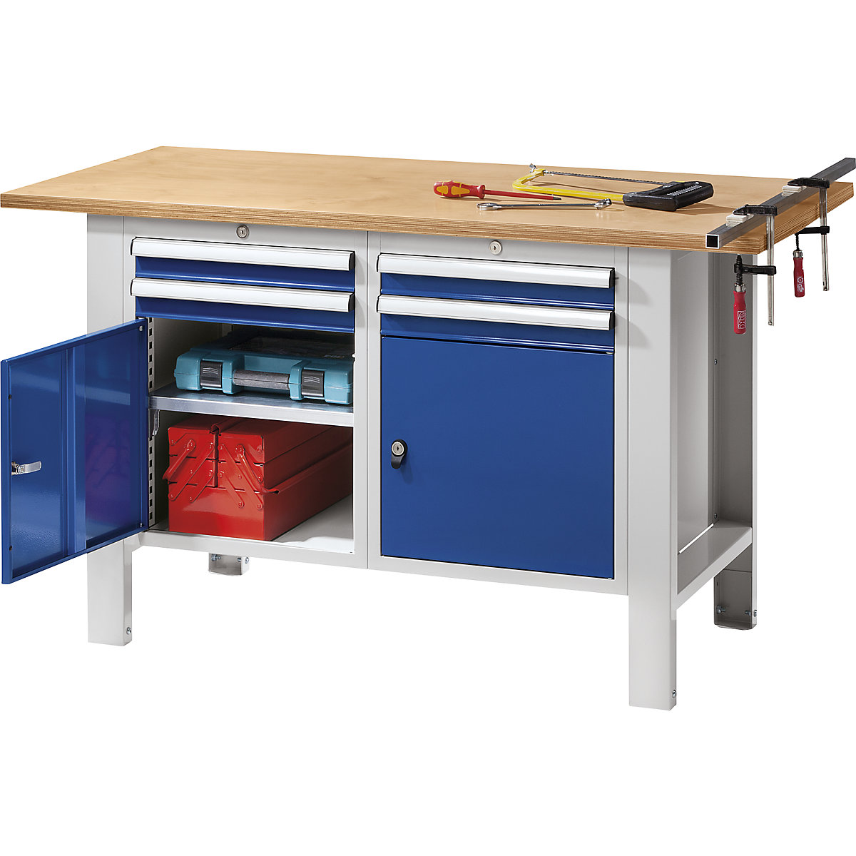 Établi modulaire – eurokraft basic (Illustration du produit 2)-1