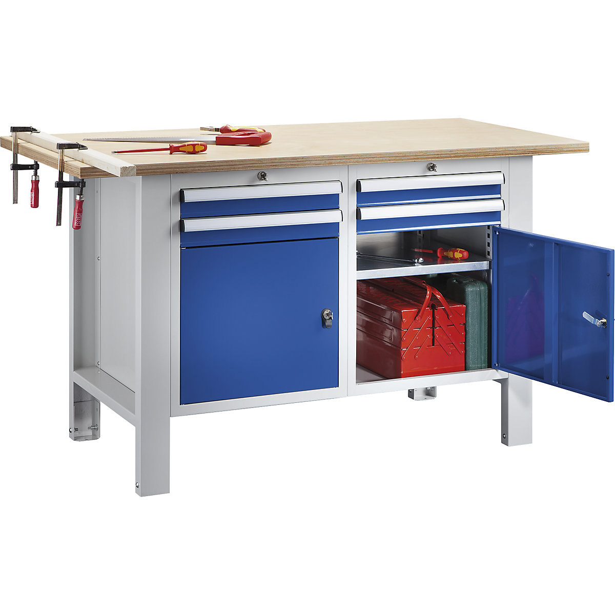 Établi modulaire – eurokraft basic (Illustration du produit 3)-2