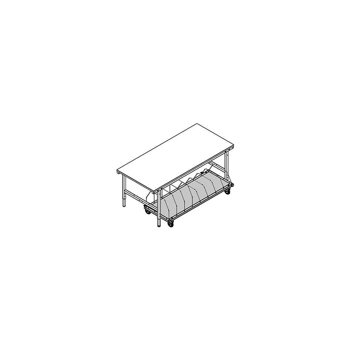 Porte-cartons, mobile (Illustration du produit 2)-1