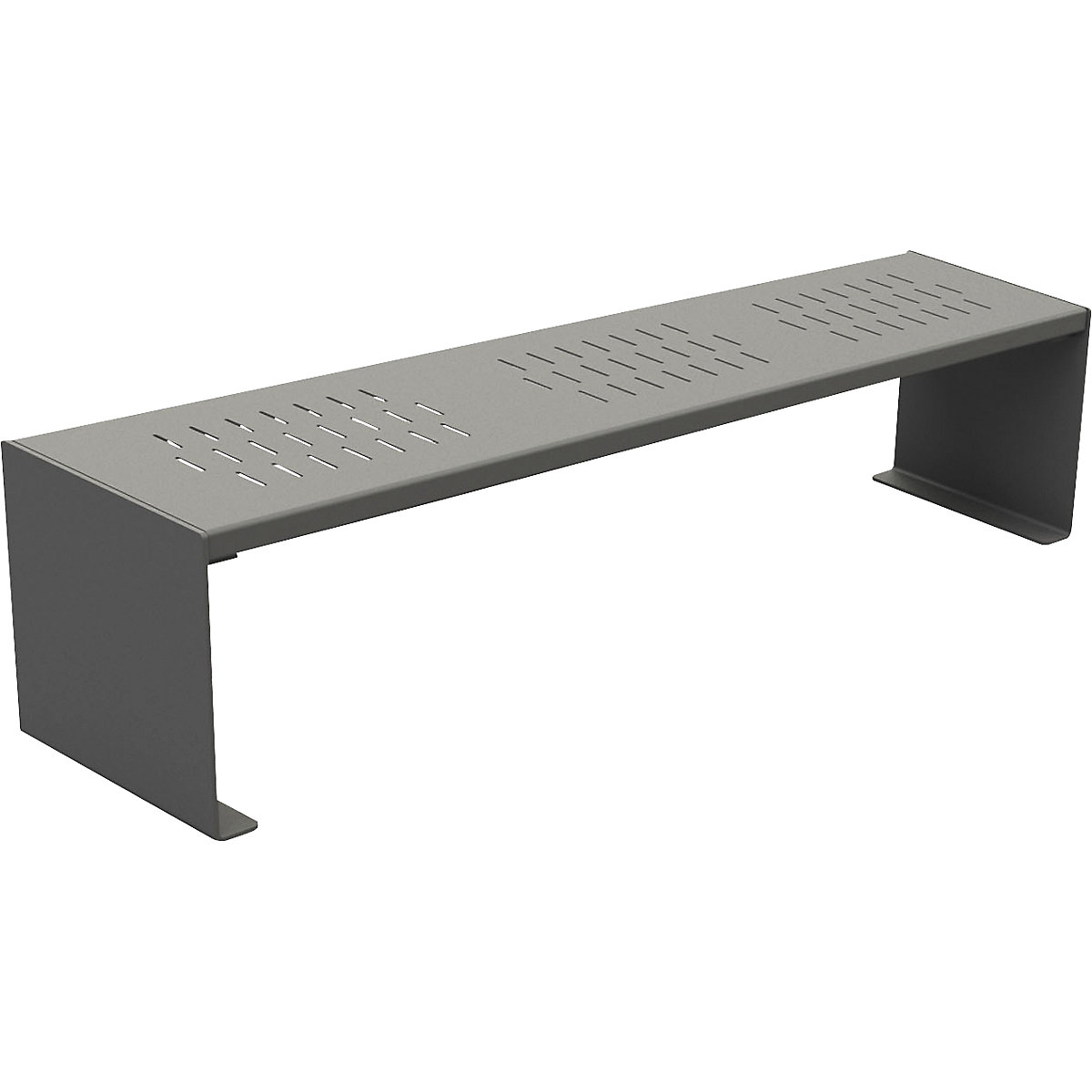 KUBE bench made of steel - PROCITY