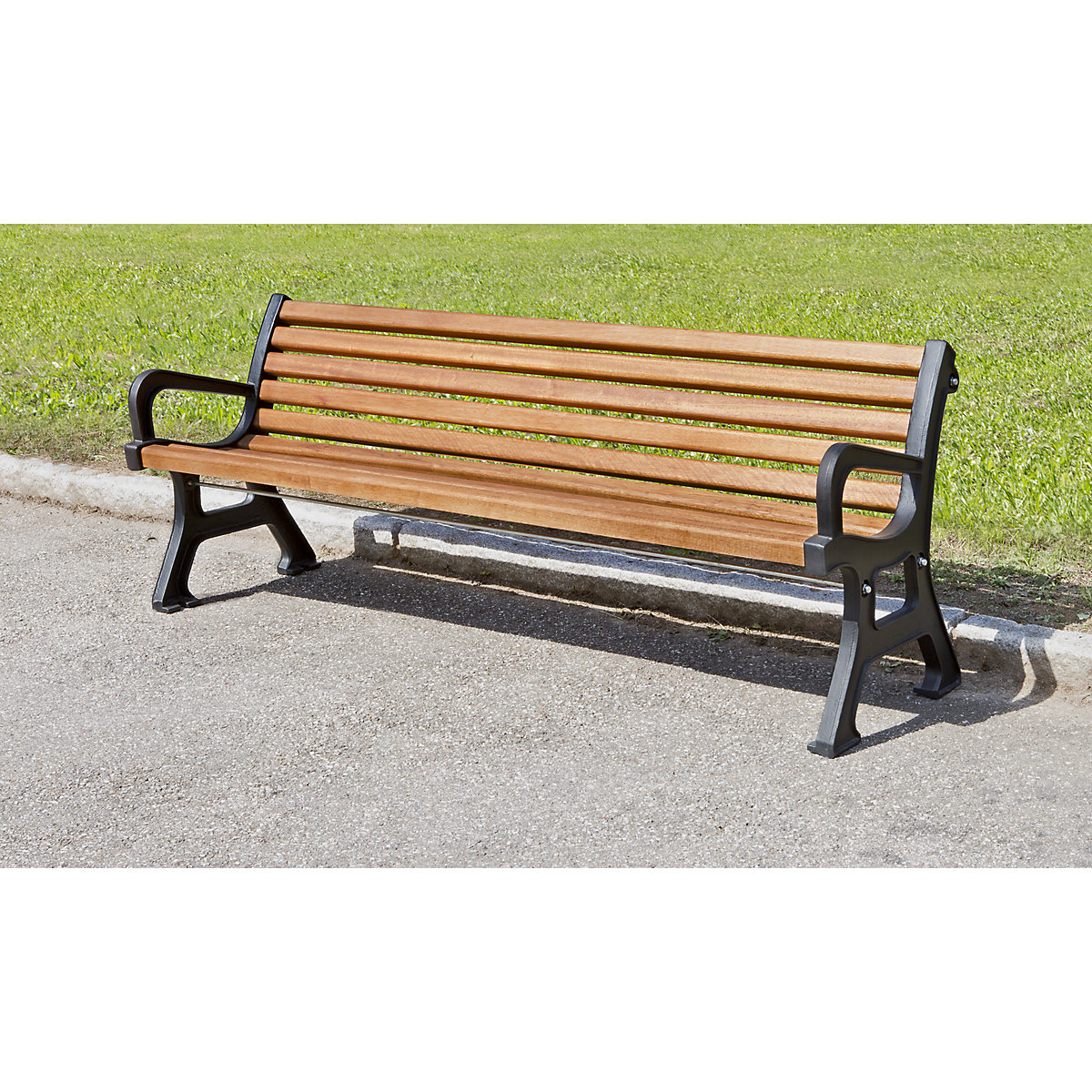 Solid wooden bench (Product illustration 2)-1