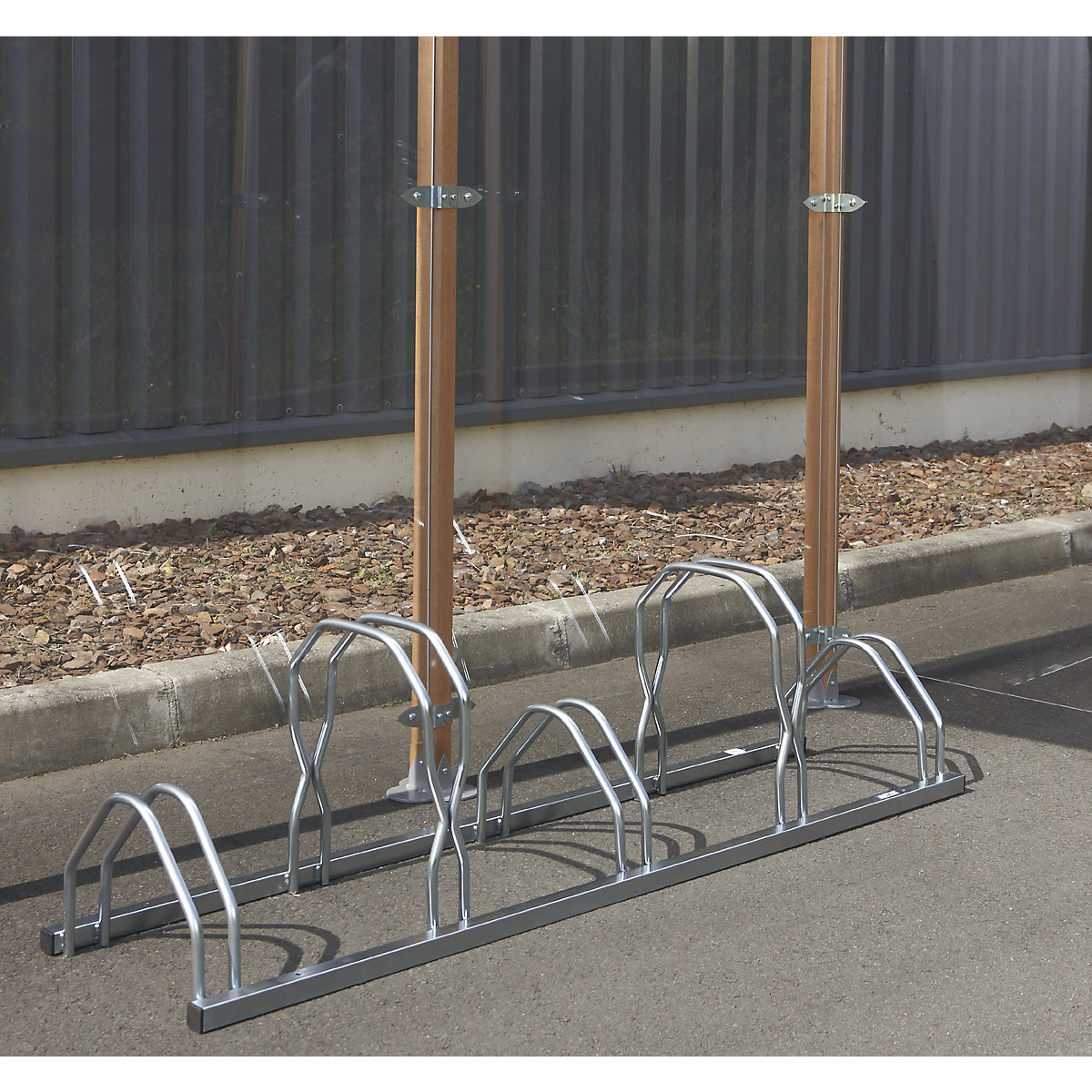 Bicycle rack, 2 levels – Mottez (Product illustration 4)-3