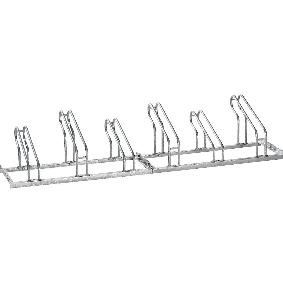 Bicycle rack, bars made of 18 mm steel tubing - eurokraft pro
