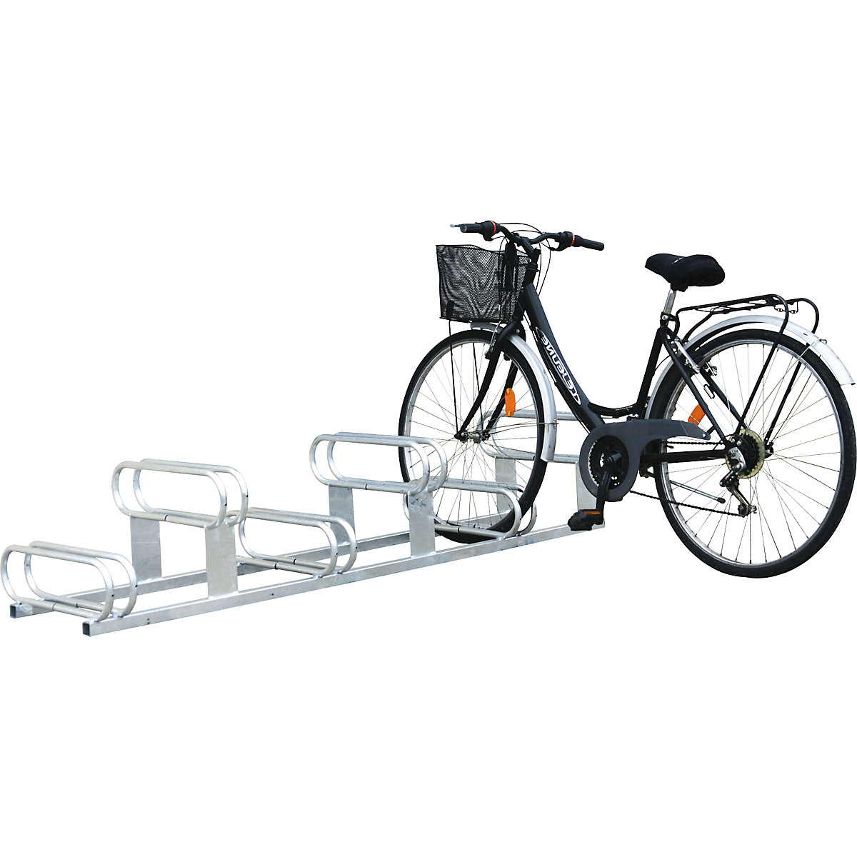 Offset vertical bicycle rack - PROCITY