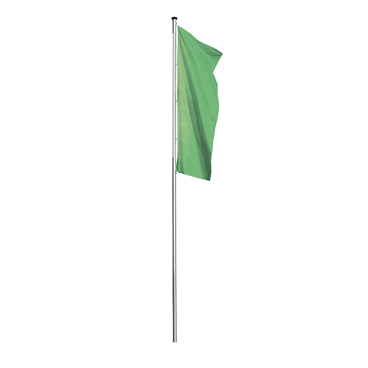 Aluminium flag pole, illuminated – Mannus