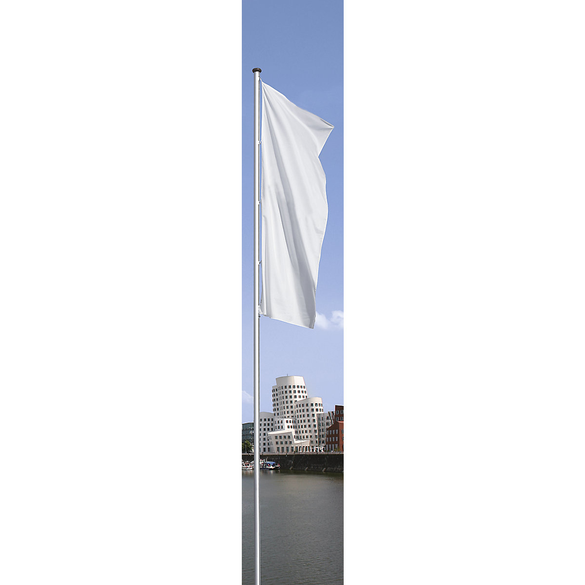 PRESTIGE aluminium flag pole – Mannus (Product illustration 4)-3