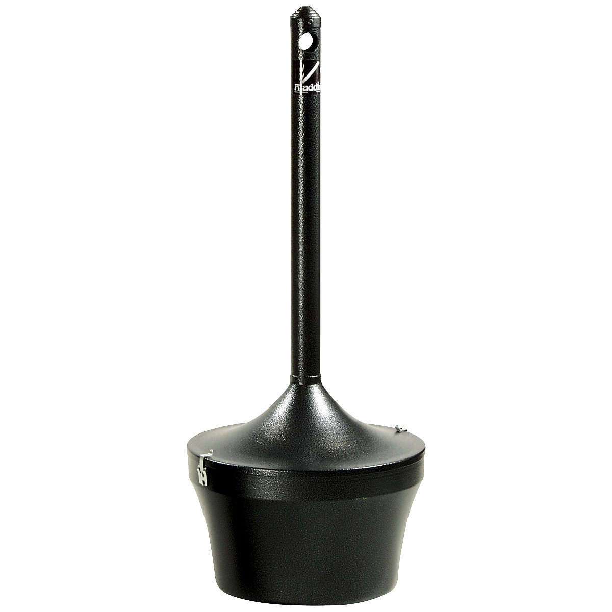 Aladdin safety pedestal ashtray – Rubbermaid, capacity 16 l, black-0