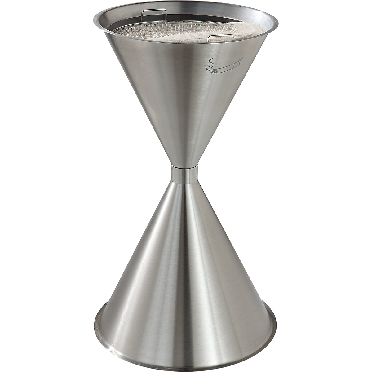 Conical ashtray made of metal – VAR, stainless steel, rust free-0