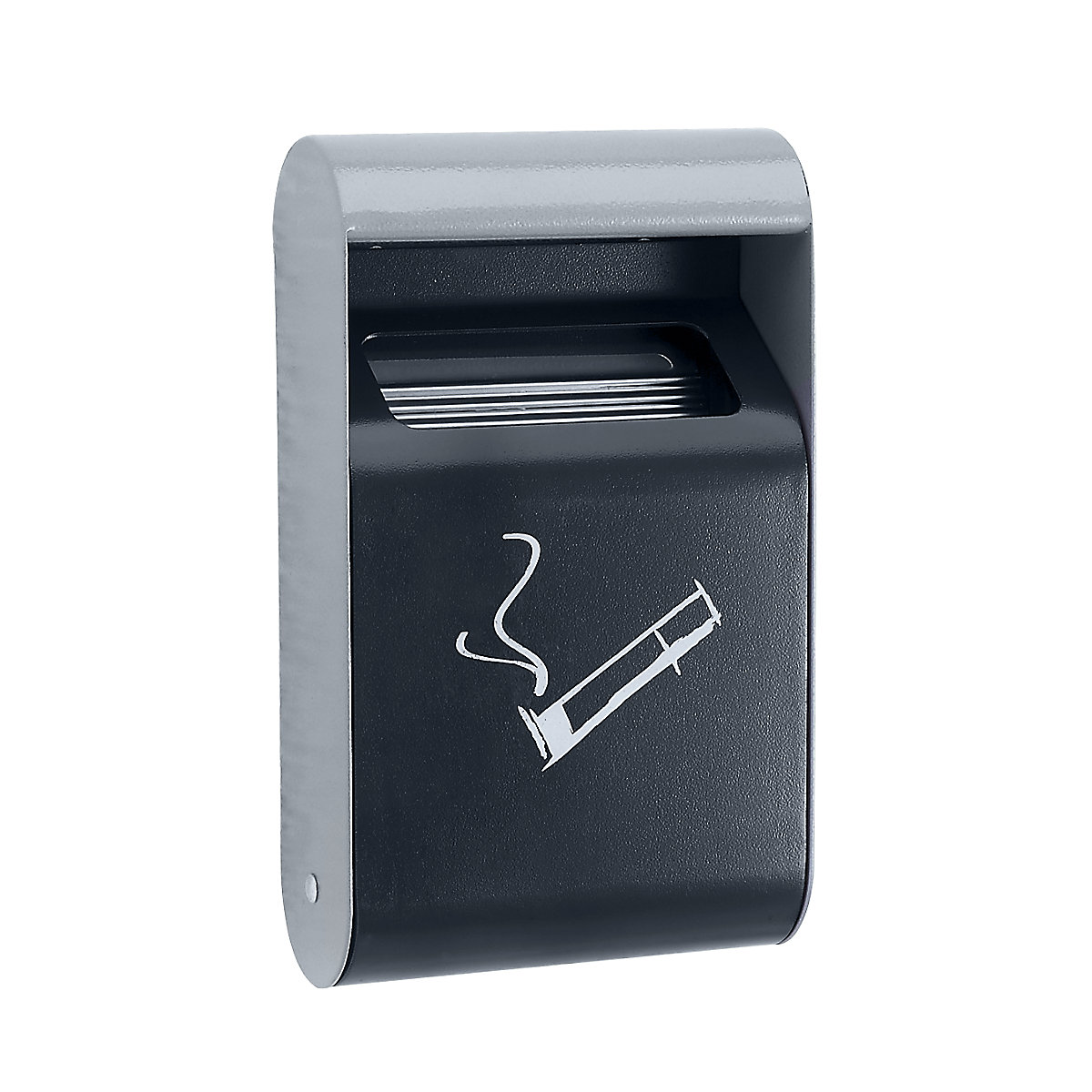 Designer wall ashtray – Probbax, with inner container, depth 65 mm, capacity 1.5 l-0