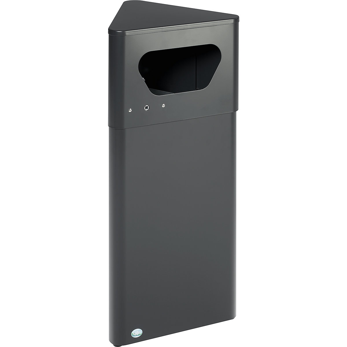 Outdoor waste collector, triangular – VAR