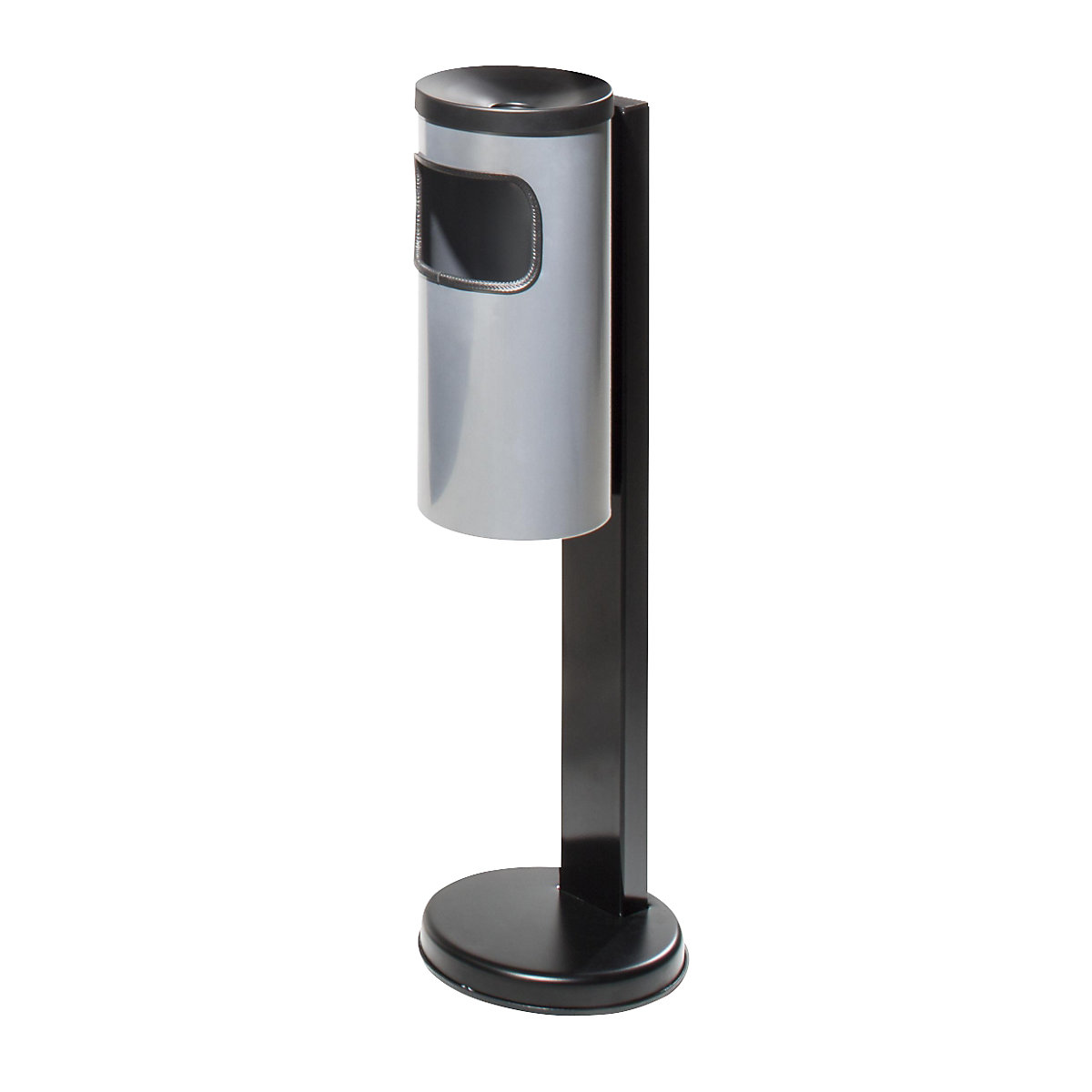 Pedestal combination ashtray, HxØ 820 x 180 mm, stainless steel-0