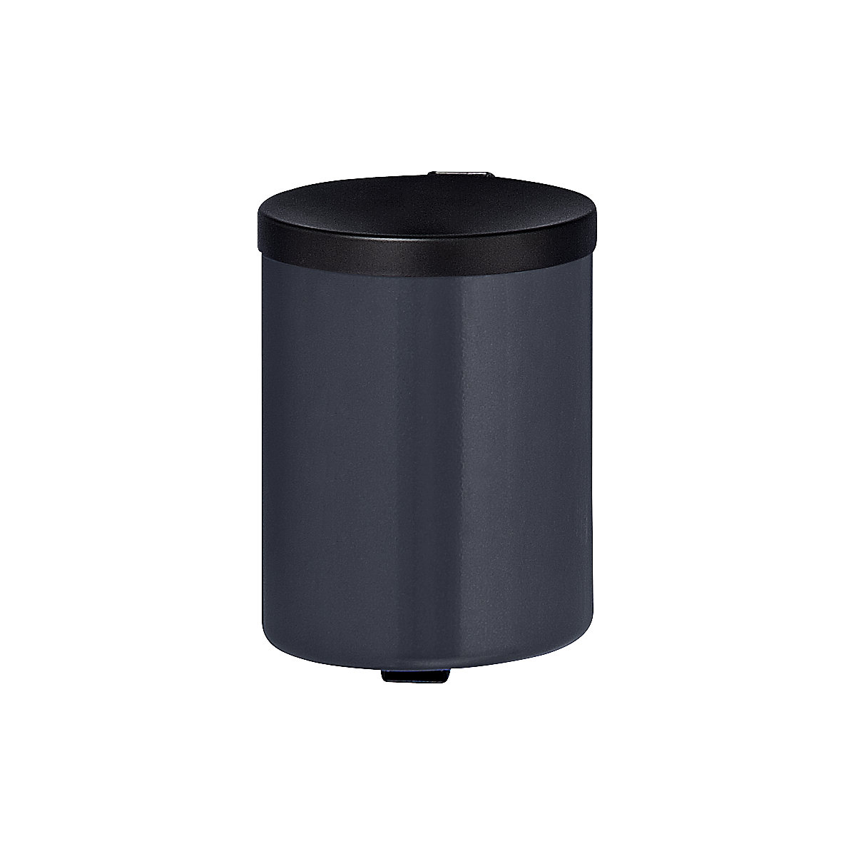 Safety wall ashtray, round, Ø 180 mm, sheet steel, graphite-0