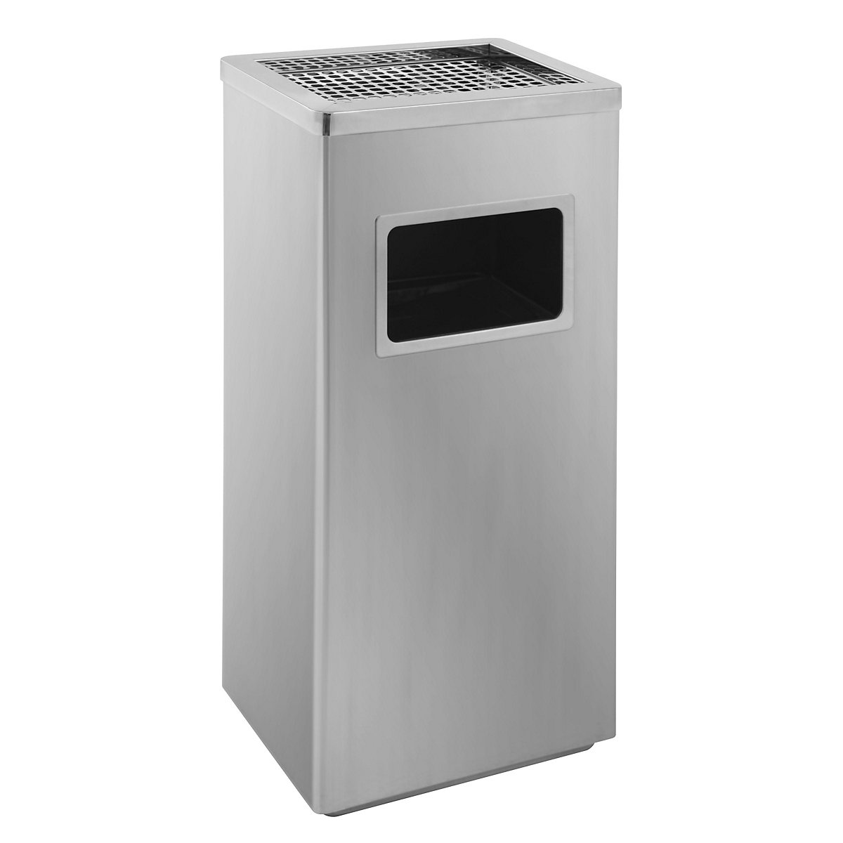 Stainless steel combination ashtray