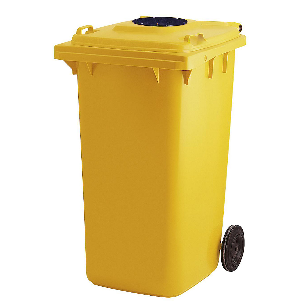 Waste bin with deposit hole, 240 l