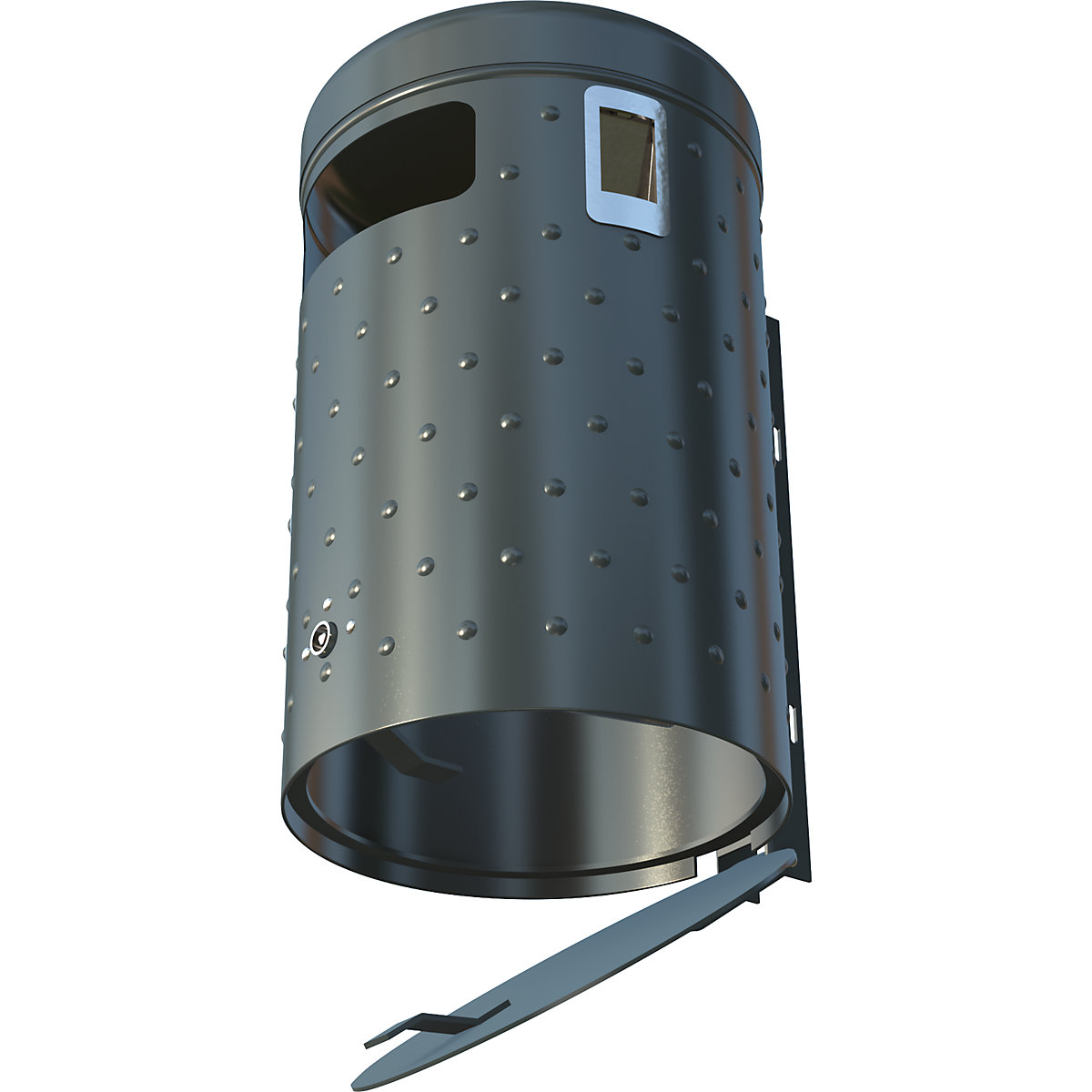 Waste collector with ashtray (Product illustration 3)-2