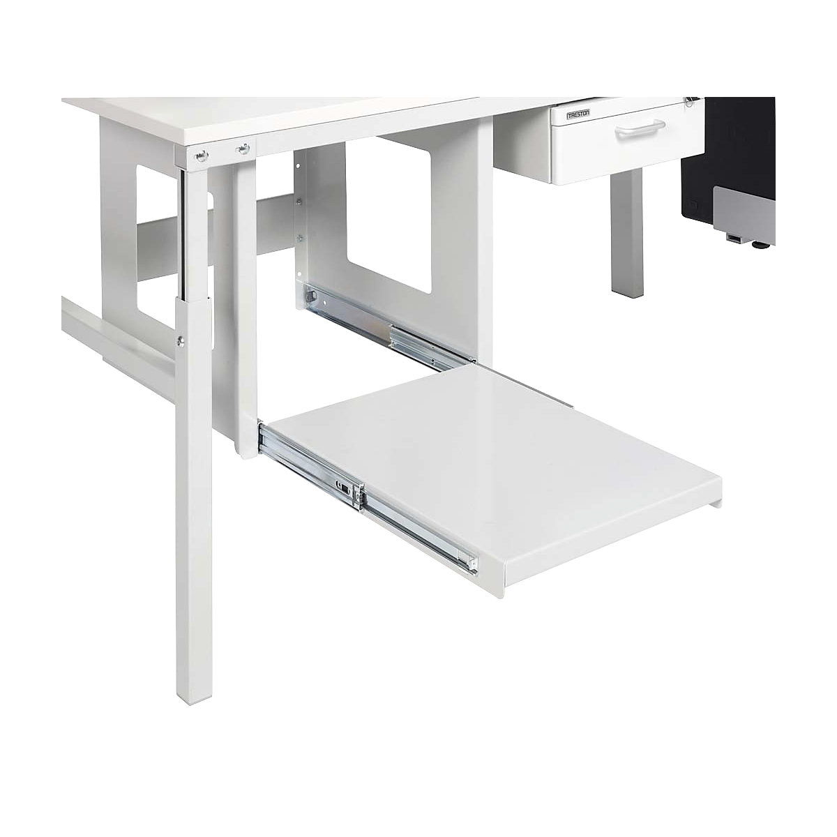 Treston Druckerauszug, für Packstation KOMBI, bis 500 mm ausziehbar