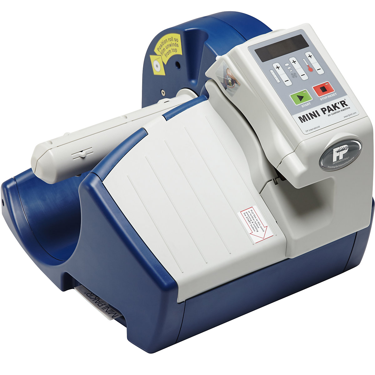 Luftkissenmaschine MINI PAK'R®, LxBxH 280 x 330 x 360 mm, Geschwindigkeit max. 7,5 m/min