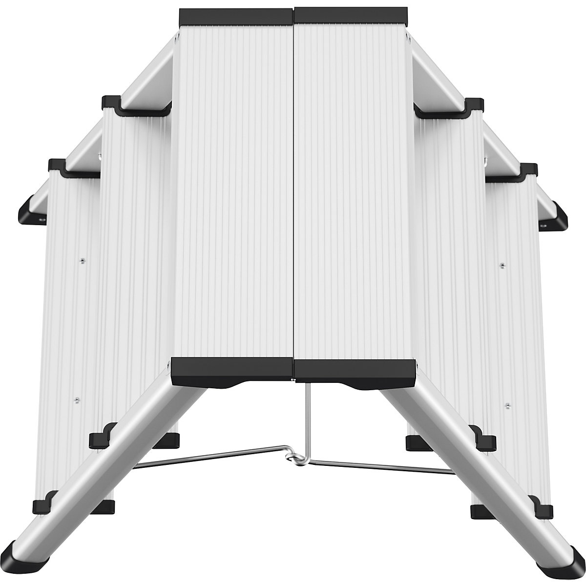 Aluminiowy podest składany D60 StandardLine – Hailo (Zdjęcie produktu 3)-2