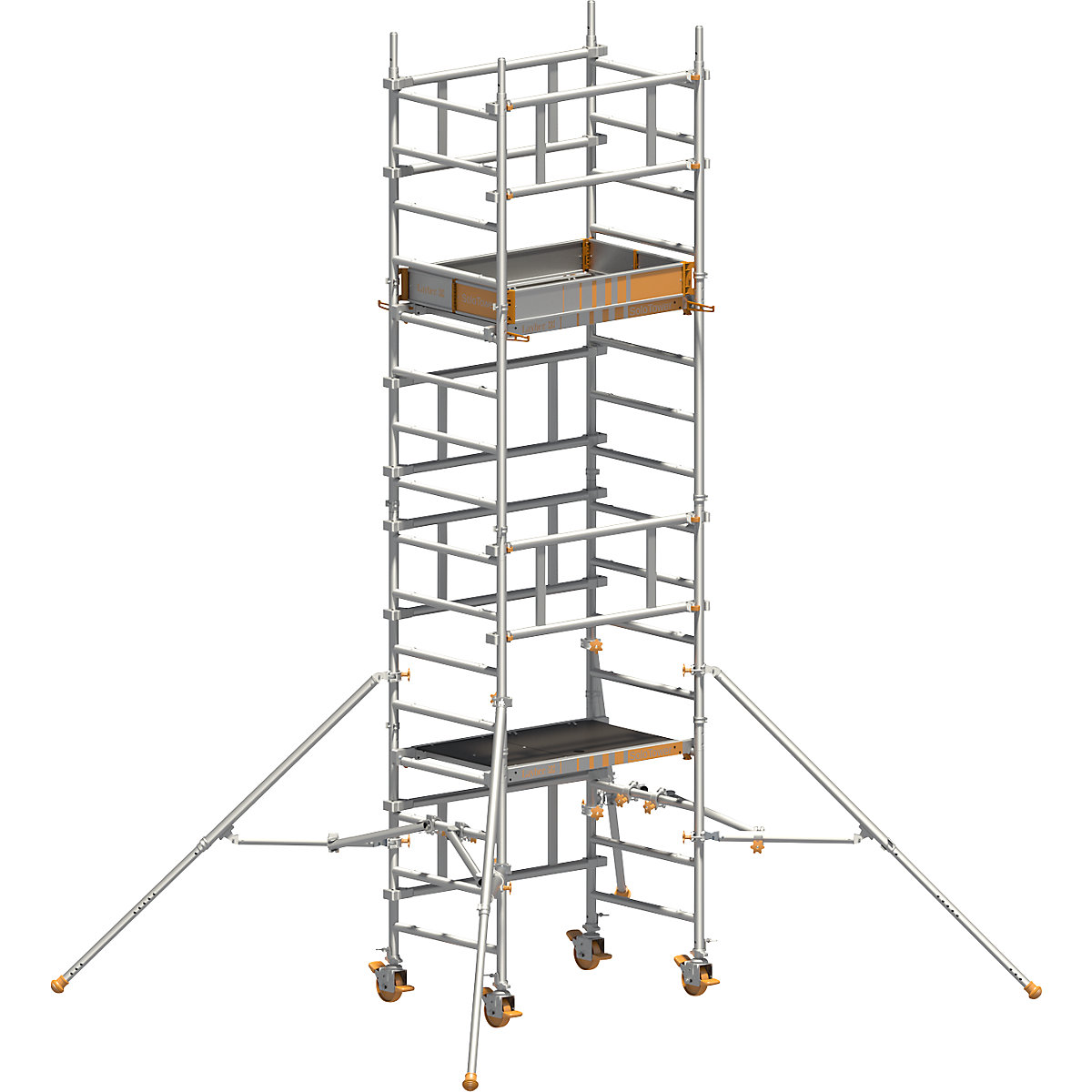 Ruchome rusztowanie jednoosobowe SoloTower – Layher
