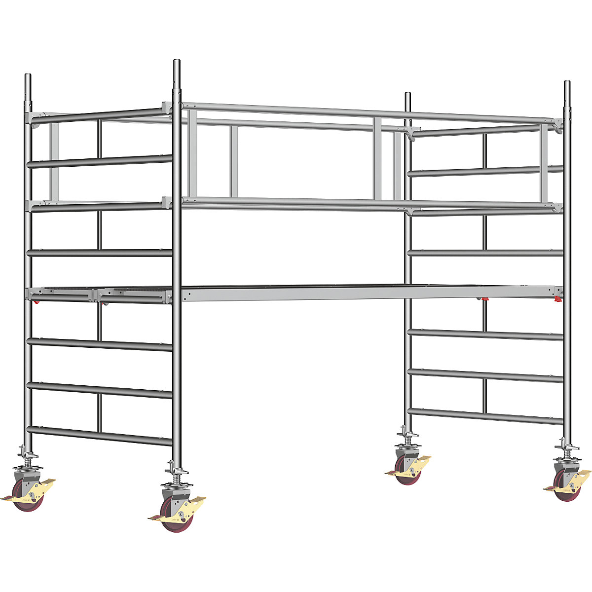 Uniwersalne, ruchome rusztowanie – Layher