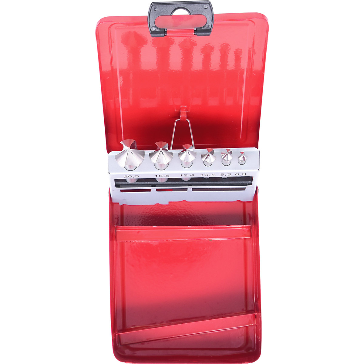 Zestaw pogłębiaczy stożkowych HSS – KS Tools (Zdjęcie produktu 4)-3