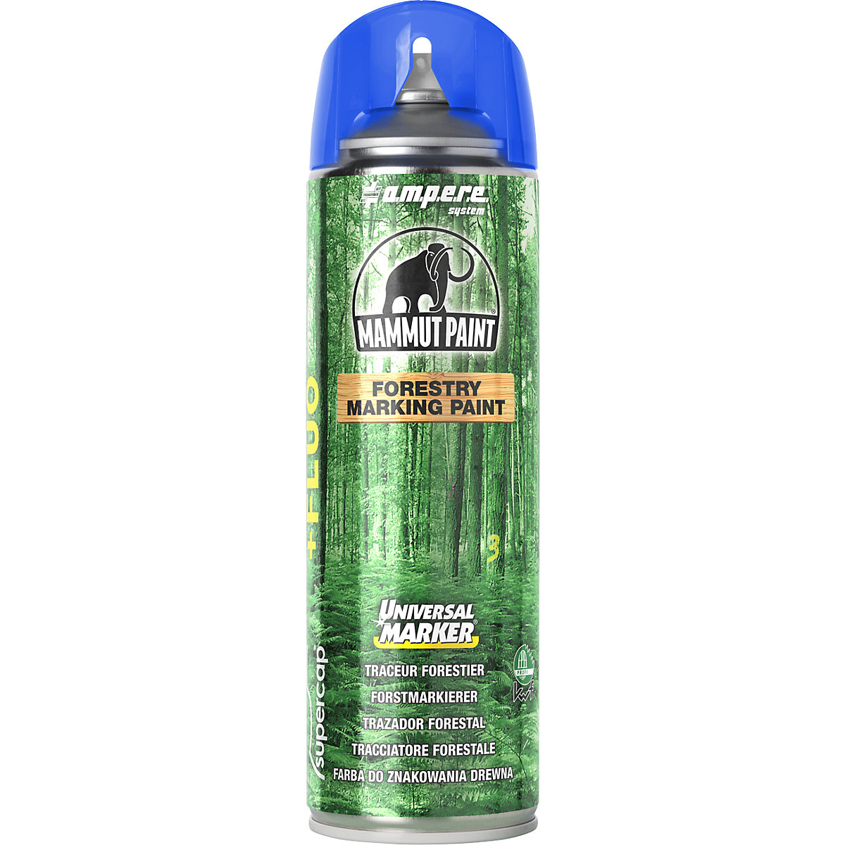 Farba do znakowania drewna Mammut Paint Universal Marker® Fluo – Ampere