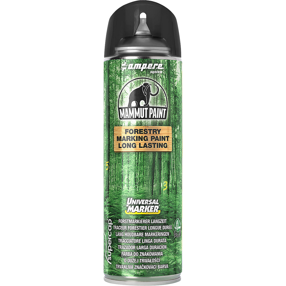 Farba do znakowania drewna Mammut Paint Universal Marker®, o dużej trwałości – Ampere