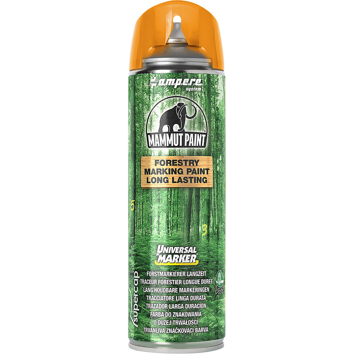 Farba do znakowania drewna Mammut Paint Universal Marker®, o dużej trwałości – Ampere