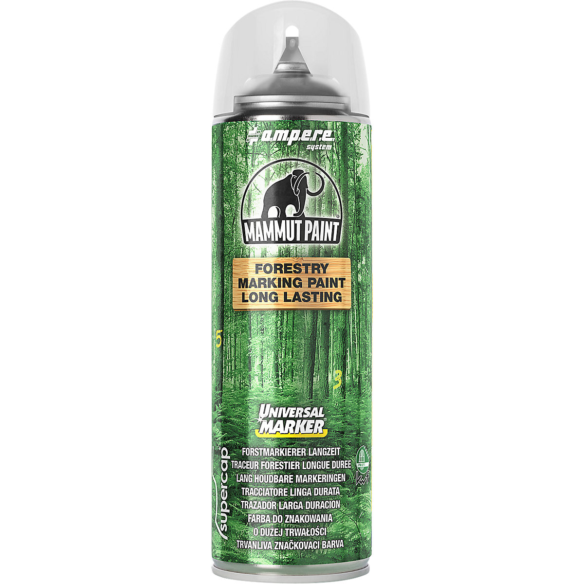 Farba do znakowania drewna Mammut Paint Universal Marker®, o dużej trwałości – Ampere