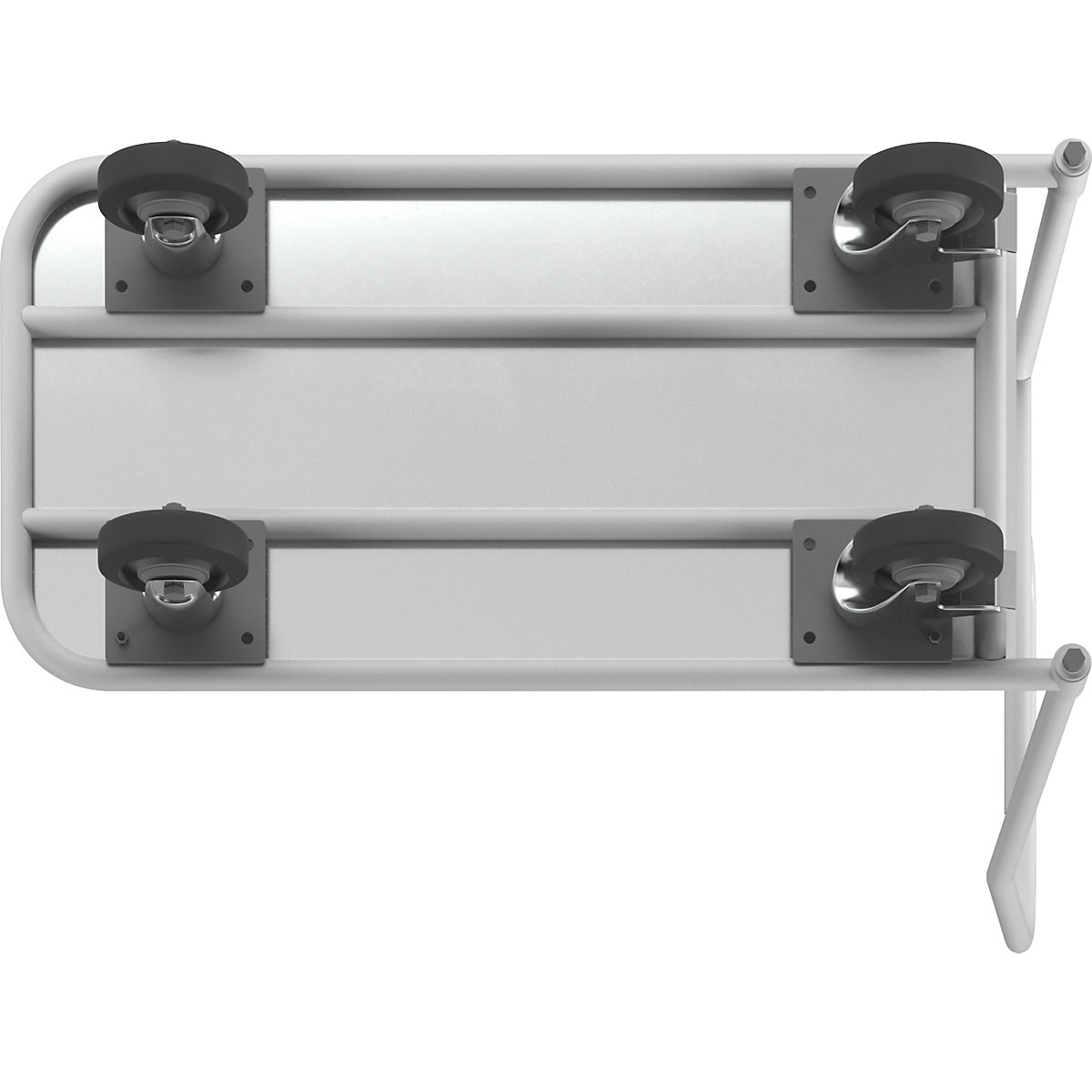 Wózek platformowy ESD – eurokraft pro (Zdjęcie produktu 5)-4