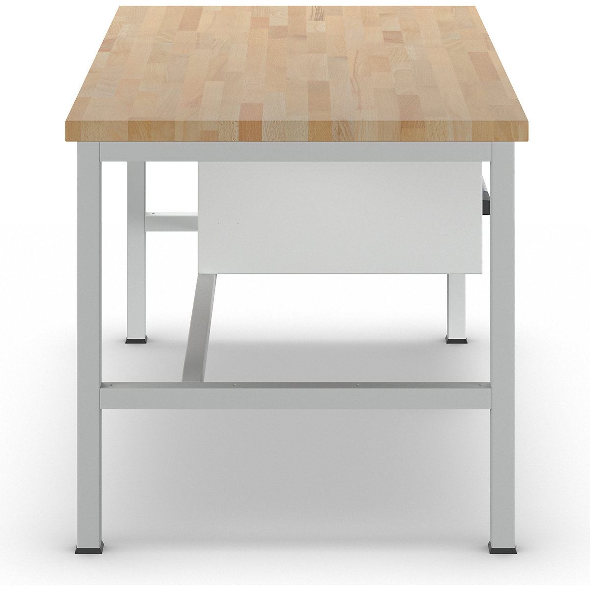 Stół warsztatowy, konstrukcja ramowa serii 8000 – eurokraft pro (Zdjęcie produktu 3)-2