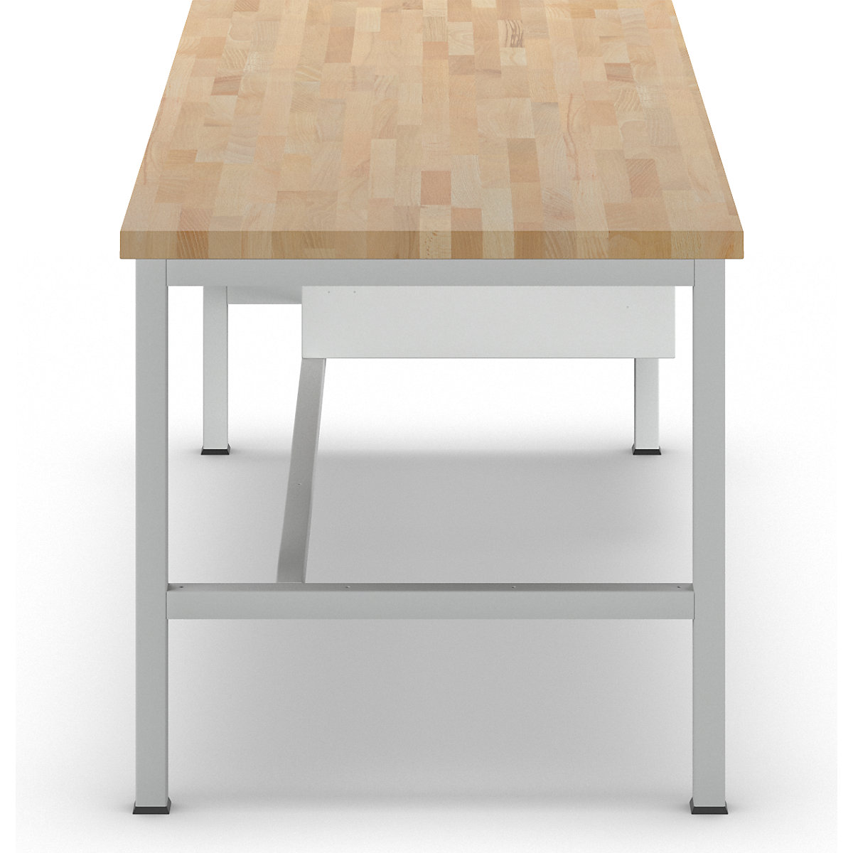 Stół warsztatowy, konstrukcja ramowa serii 8000 – eurokraft pro (Zdjęcie produktu 4)-3