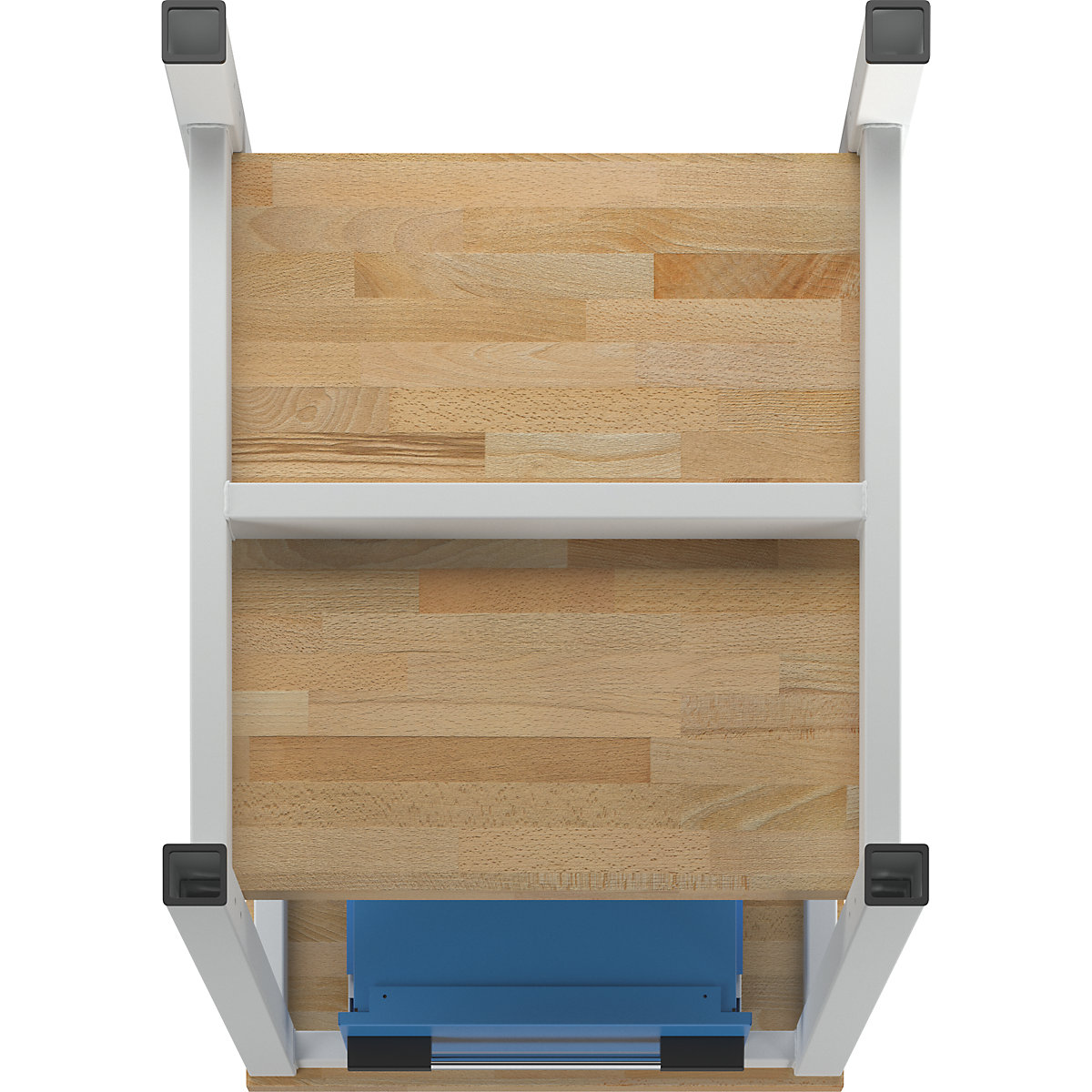 Stół warsztatowy, konstrukcja ramowa serii 8000 – eurokraft pro (Zdjęcie produktu 8)-7